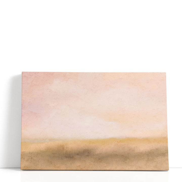 Pink framed wall art soft blush centerpiece