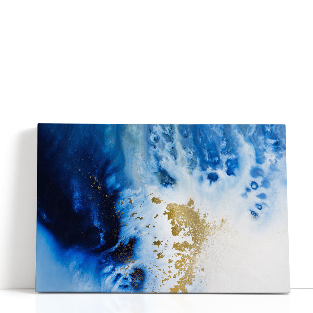 Gilded Abyss - Canvas Print Wall Art