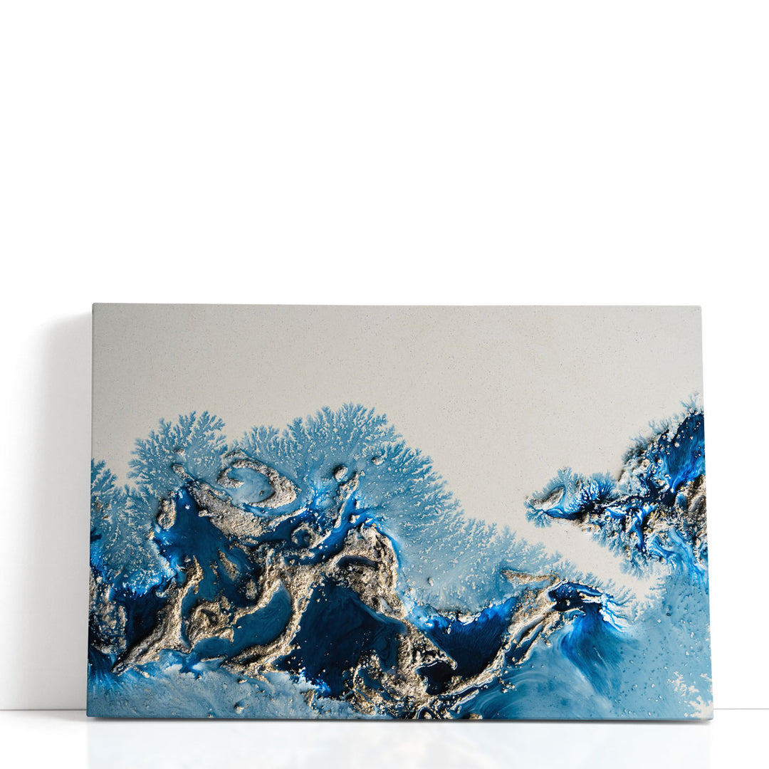 Original ocean canvas wall art rolling waves