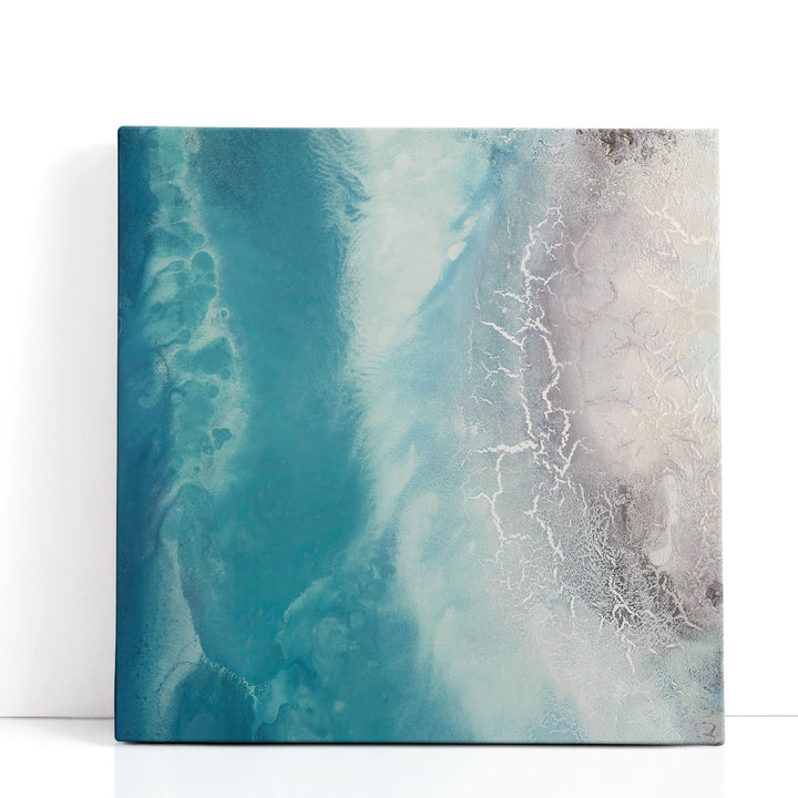 Ocean Drift 1 Square - Canvas Print Wall Art