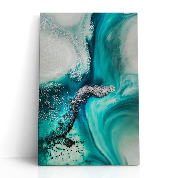 Aqua Passage - Canvas Print Wall Art