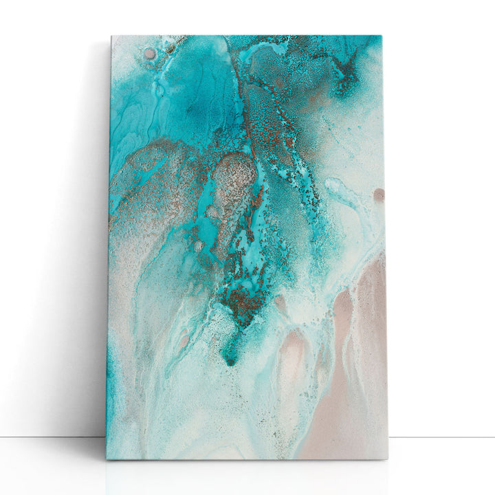 Coral Sea Flow 2 - Canvas Print Wall Art