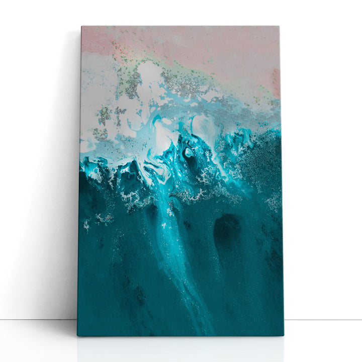 Drop off Trickle - Canvas Print Wall Art