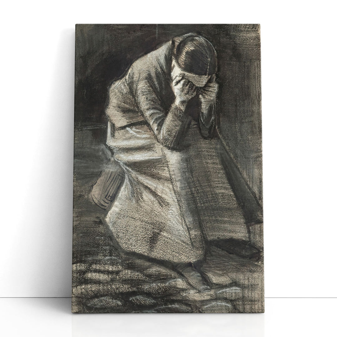 Weeping Woman, 1883 - Canvas Print Wall Art