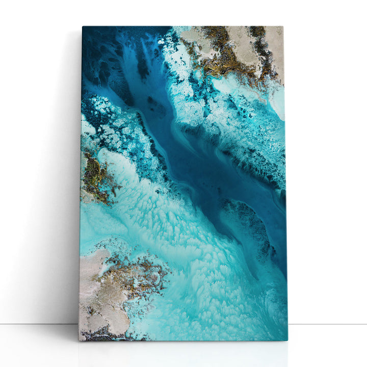 Salt Water Passage - Canvas Print Wall Art