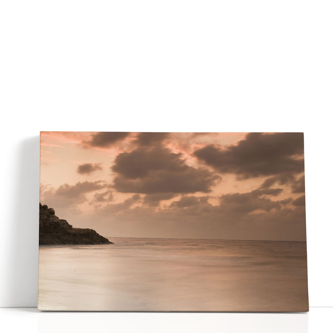 Sea against Sky, Palmahim Beach, Israel - Canvas Print Wall Art
