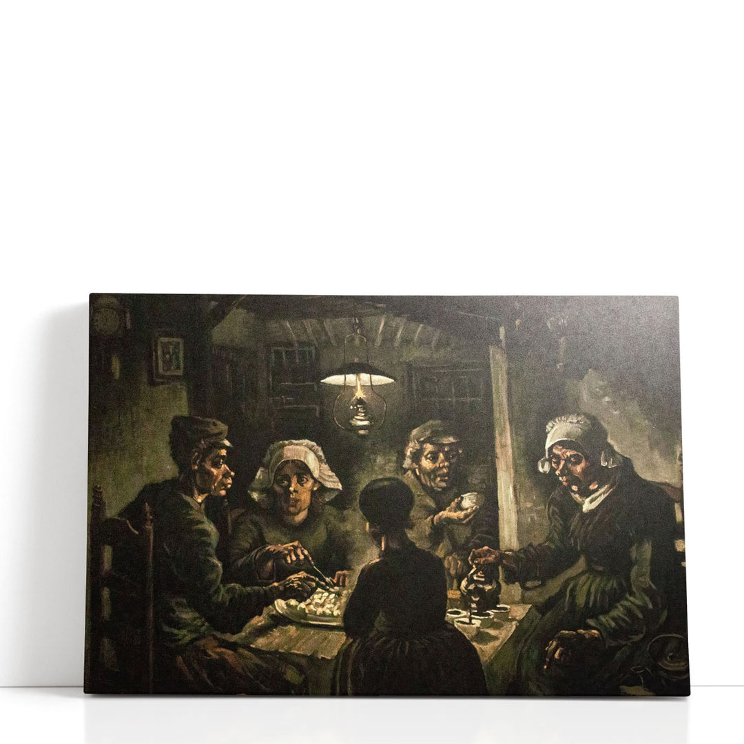 The Potato Eaters, 1885 - Canvas Print Wall Art