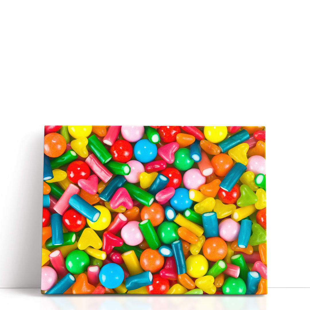 Dessert Colorful Prints colorful candy display