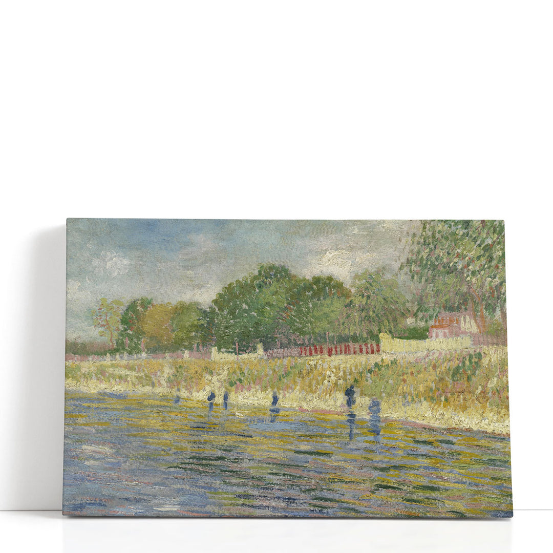 Bank Of The Seine, 1887 - Canvas Print Wall Art