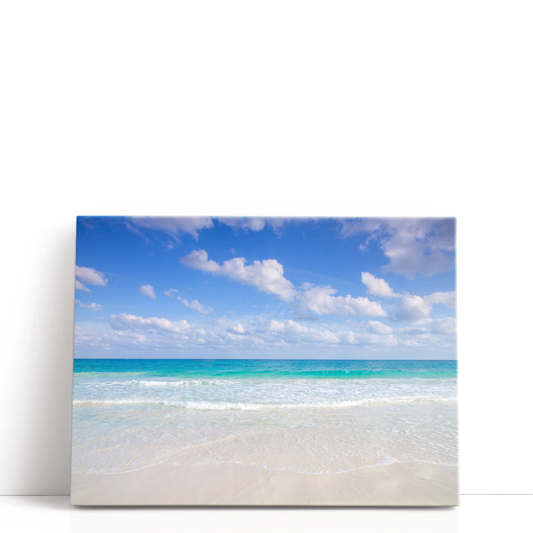 Cancun Beach, Mexico - Canvas Print Wall Art