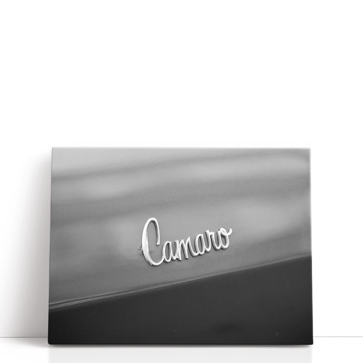 Camaro Car Logo - Canvas Print Wall Art