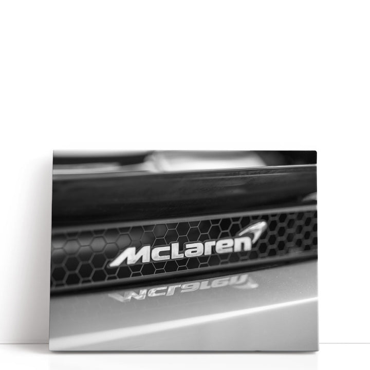 Mclaren Car Logo - Canvas Print Wall Art