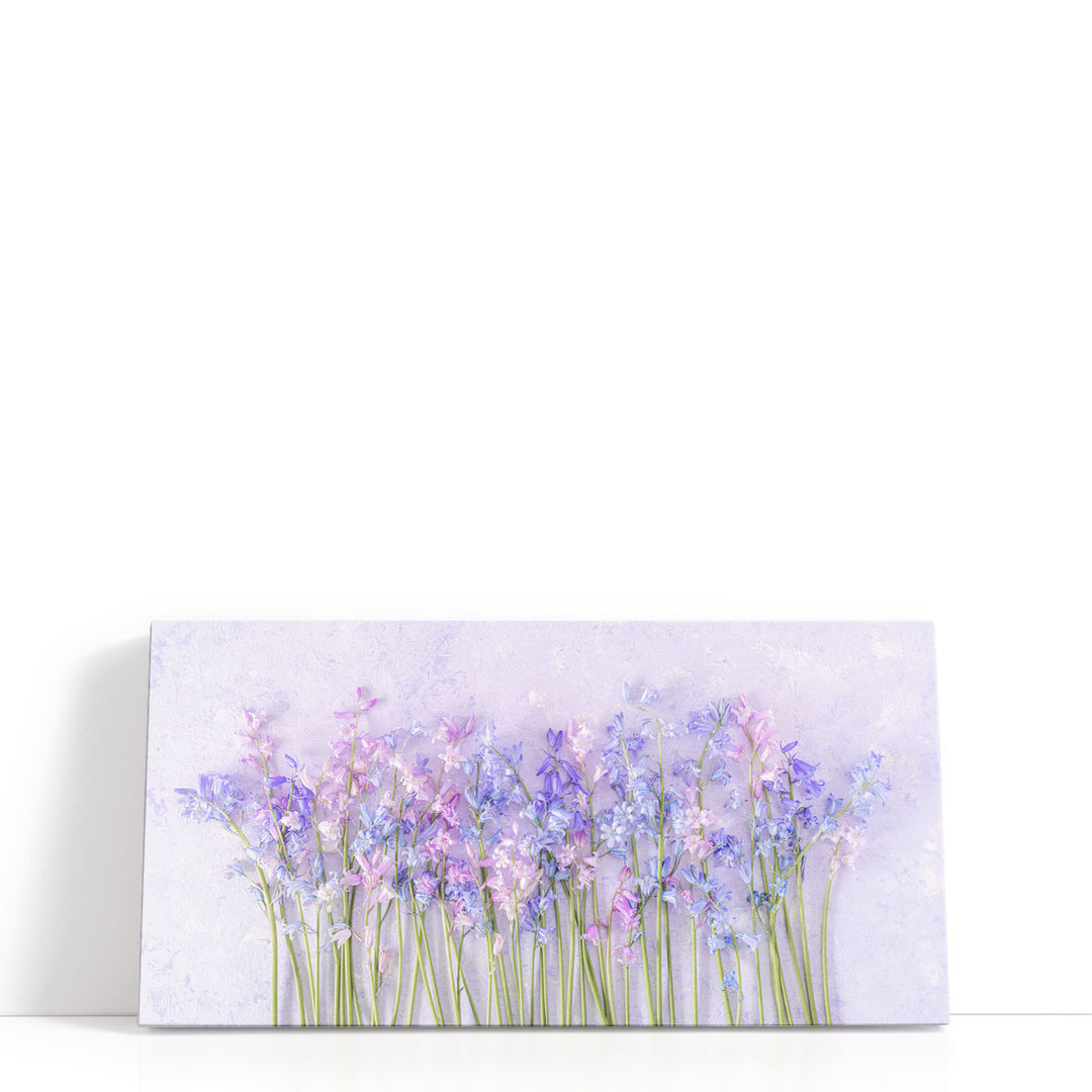 Bluebell Flowers - Canvas Print Wall Art