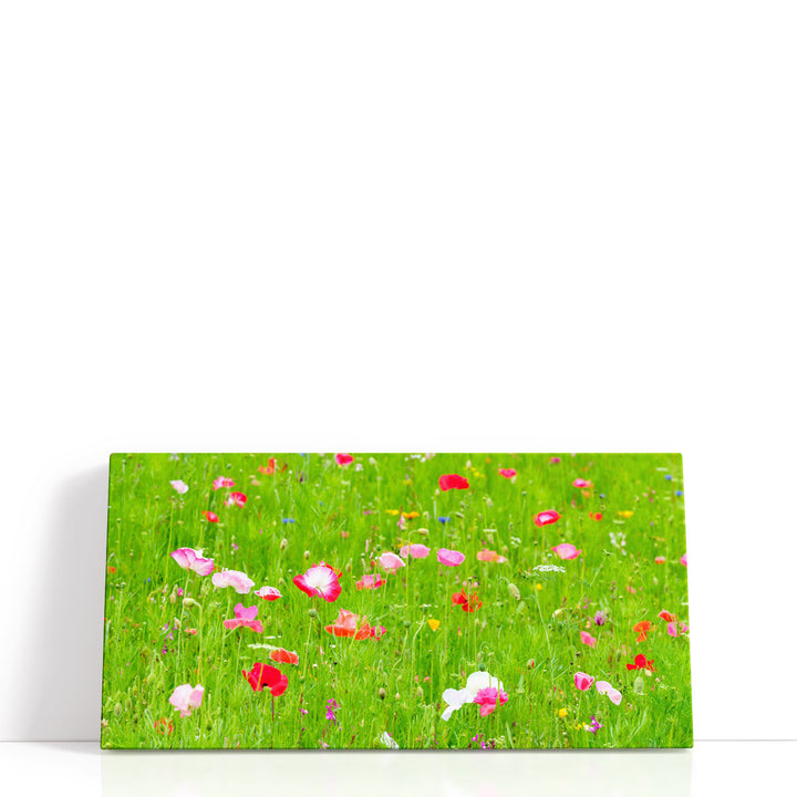 Meadow Flowers - Canvas Print Wall Art