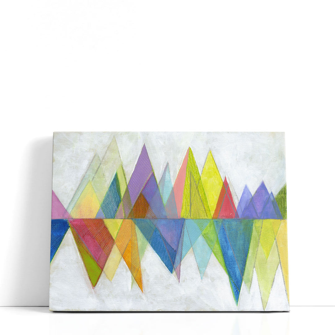 Asym Tri 1 - Canvas Print Wall Art