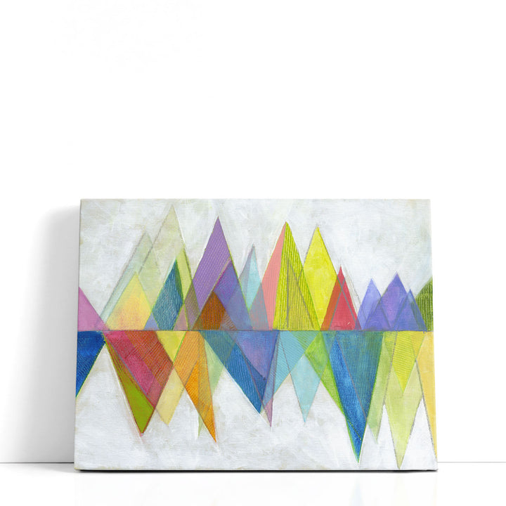 Asym Tri 1 - Canvas Print Wall Art