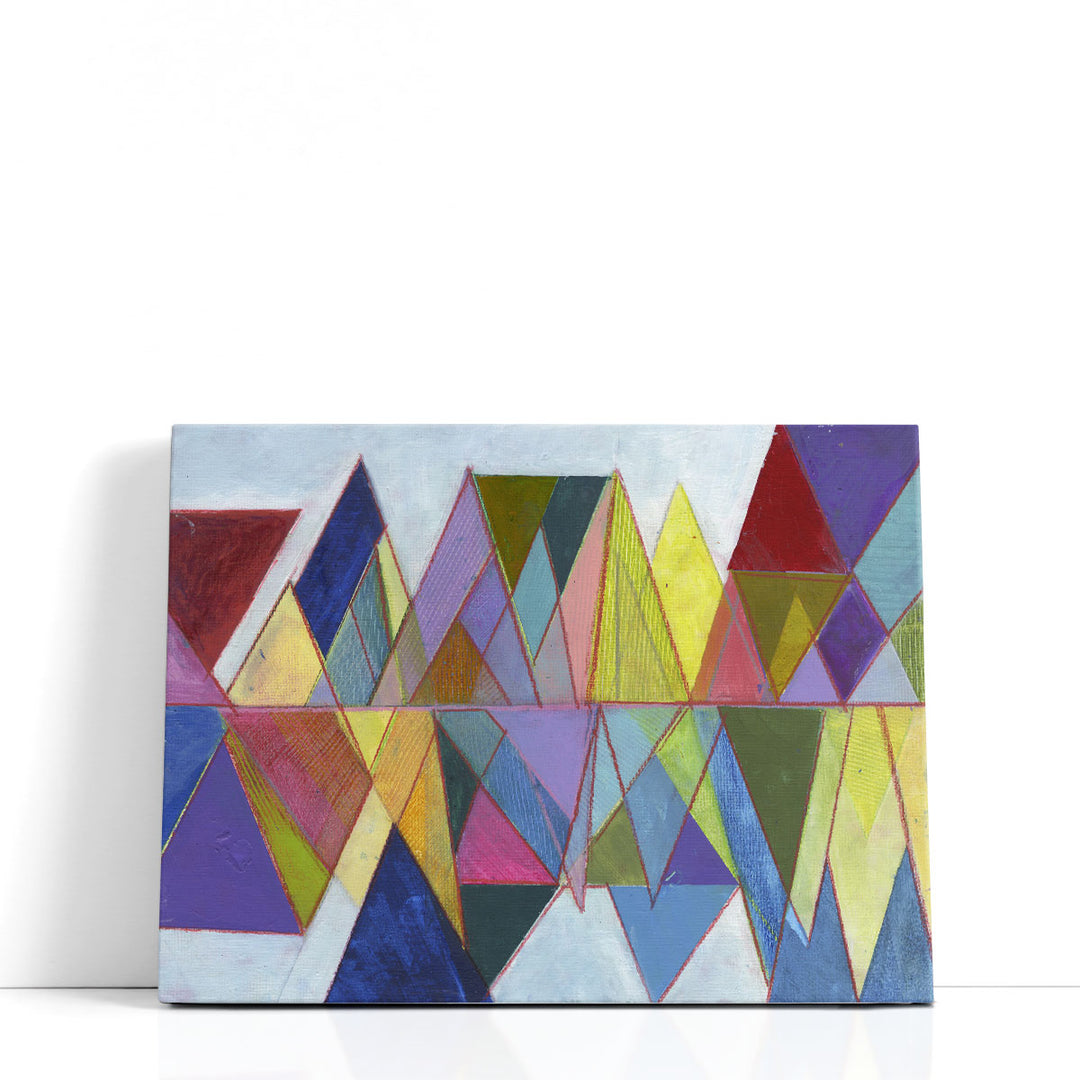 Asym Tri 2 - Canvas Print Wall Art