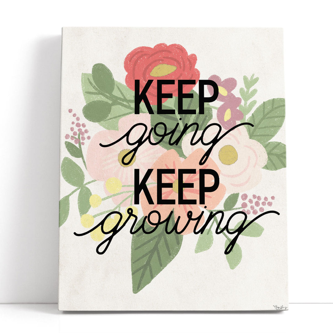 Keep Growing - Canvas Print Wall Art
