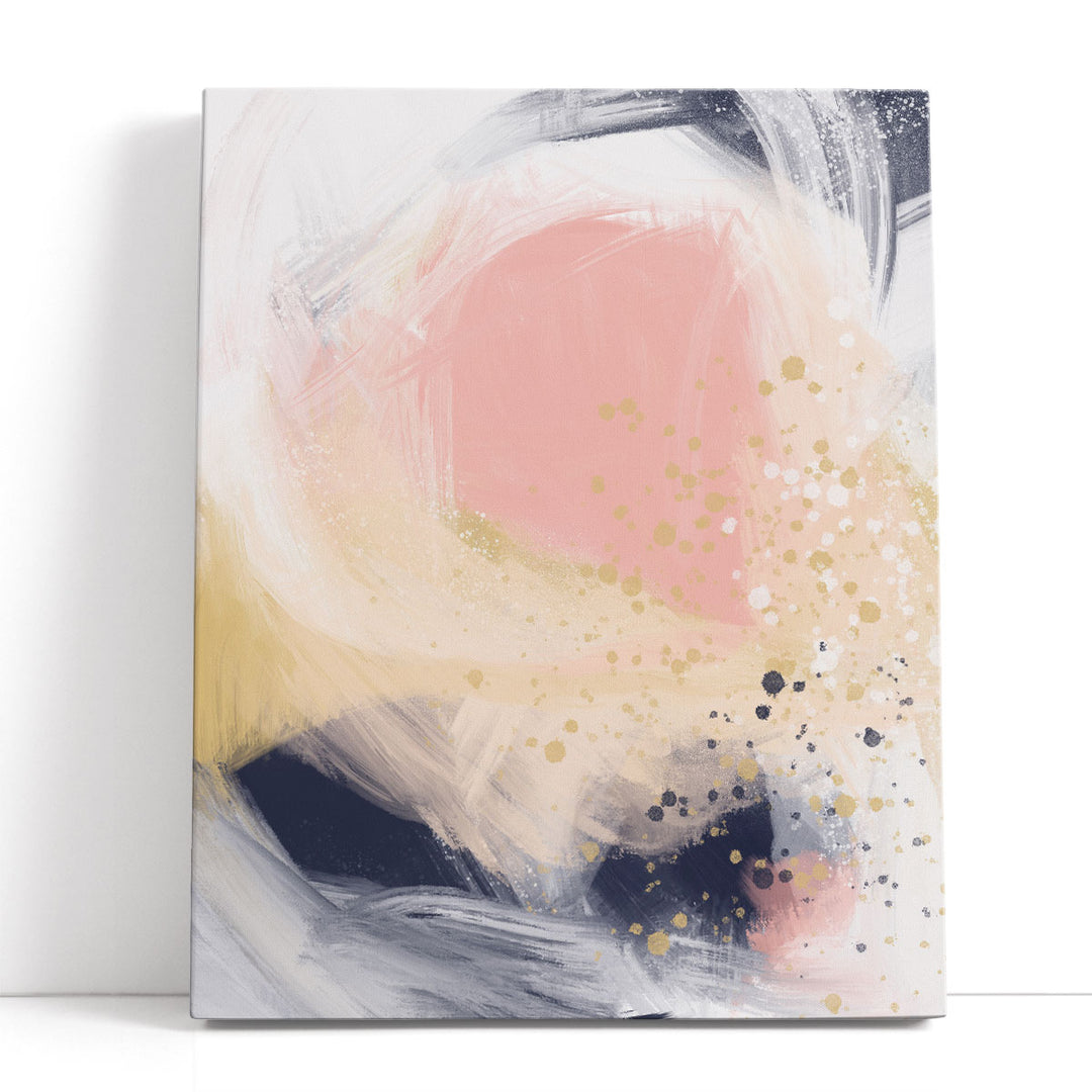 Peachy Blast - Canvas Print Wall Art