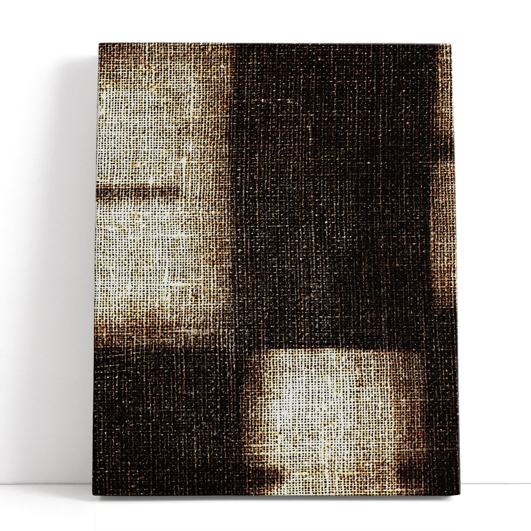 Burnt Jute 2 - Canvas Print Wall Art