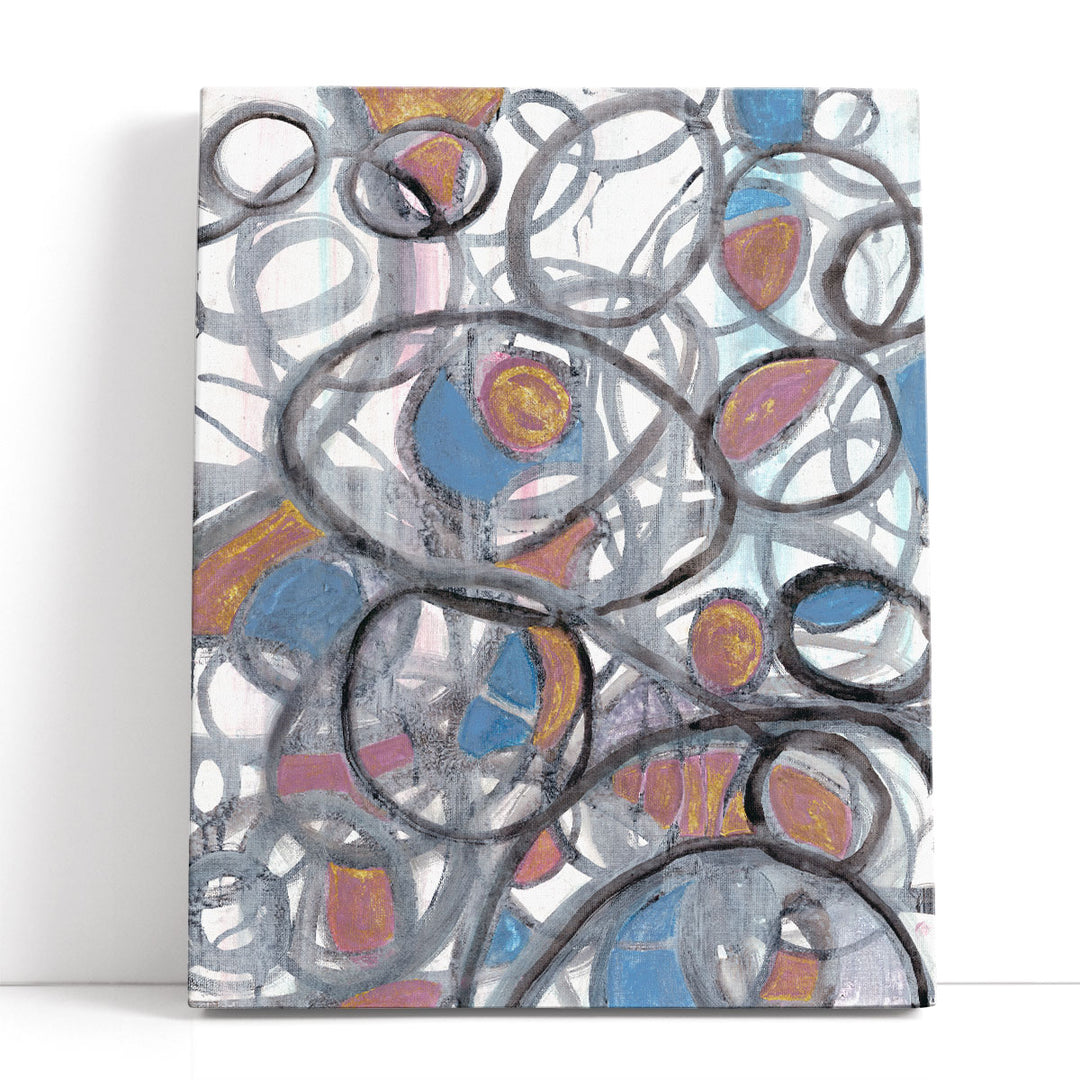 Circular Diversion - Canvas Print Wall Art