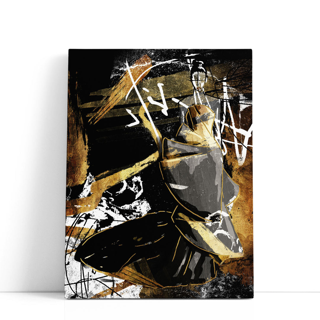 Abstract Dress - Canvas Print Wall Art