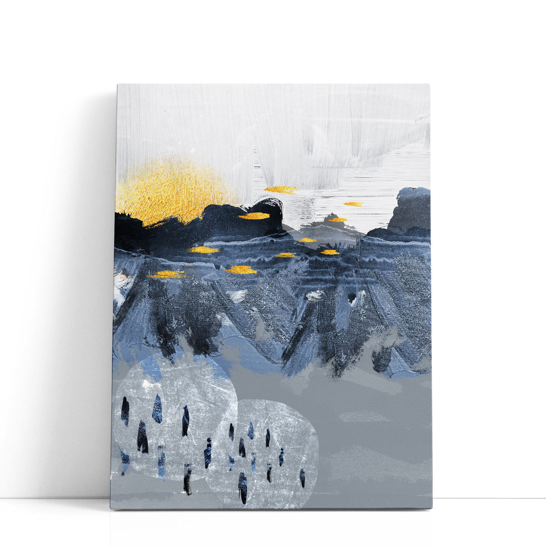 Abstract Landscape - Canvas Print Wall Art