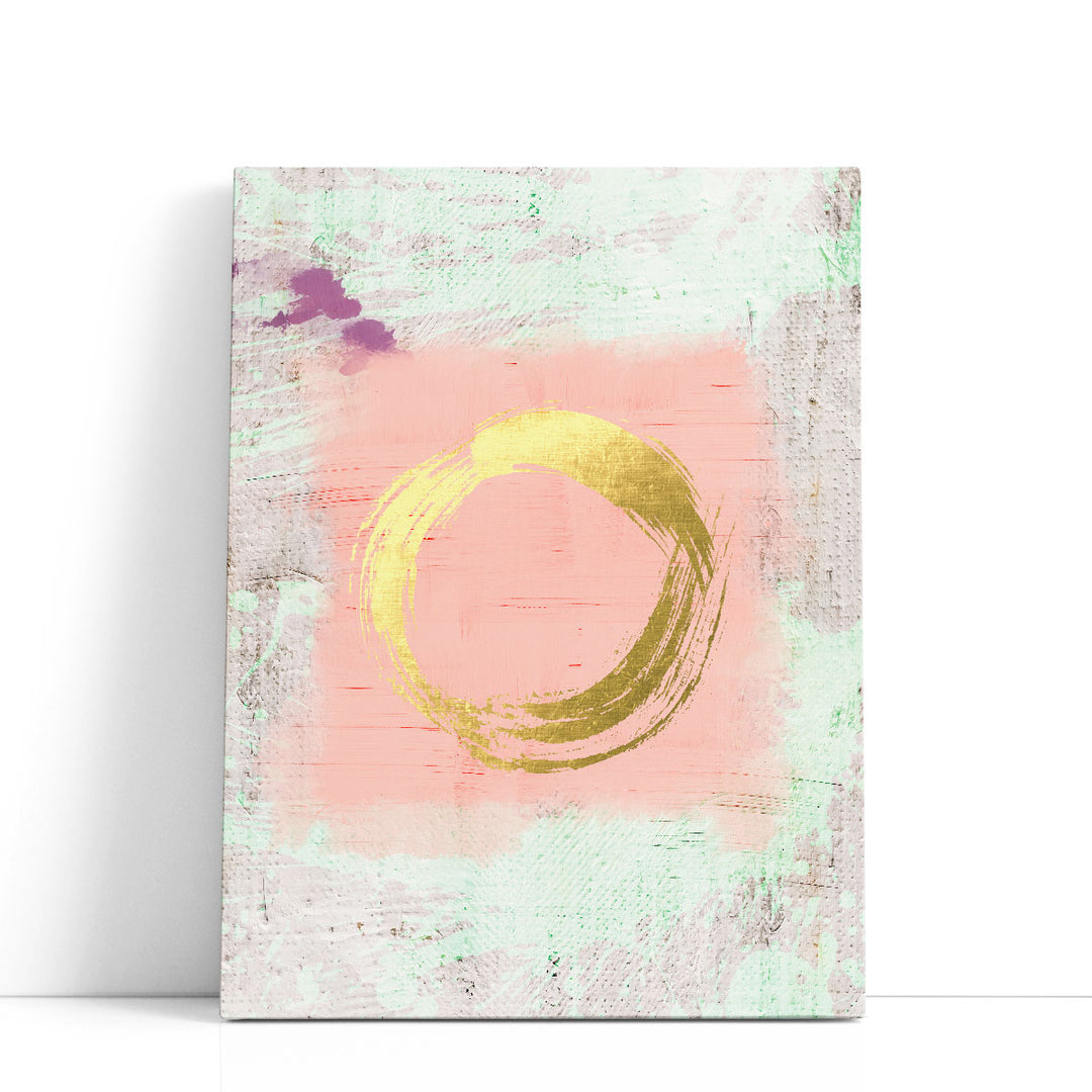 Big Hug Abstract - Canvas Print Wall Art