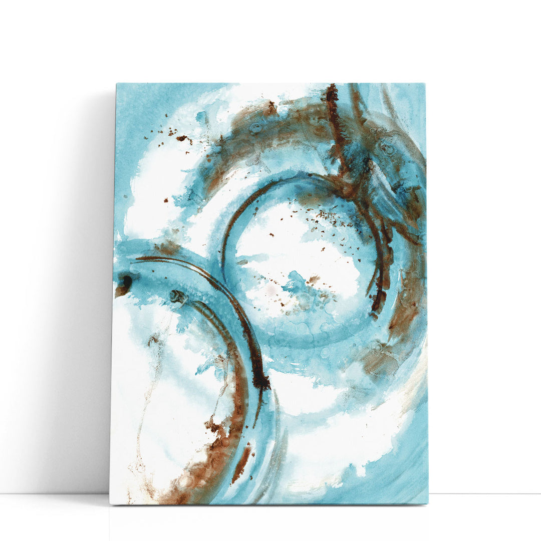 Blue Blowout 1 - Canvas Print Wall Art