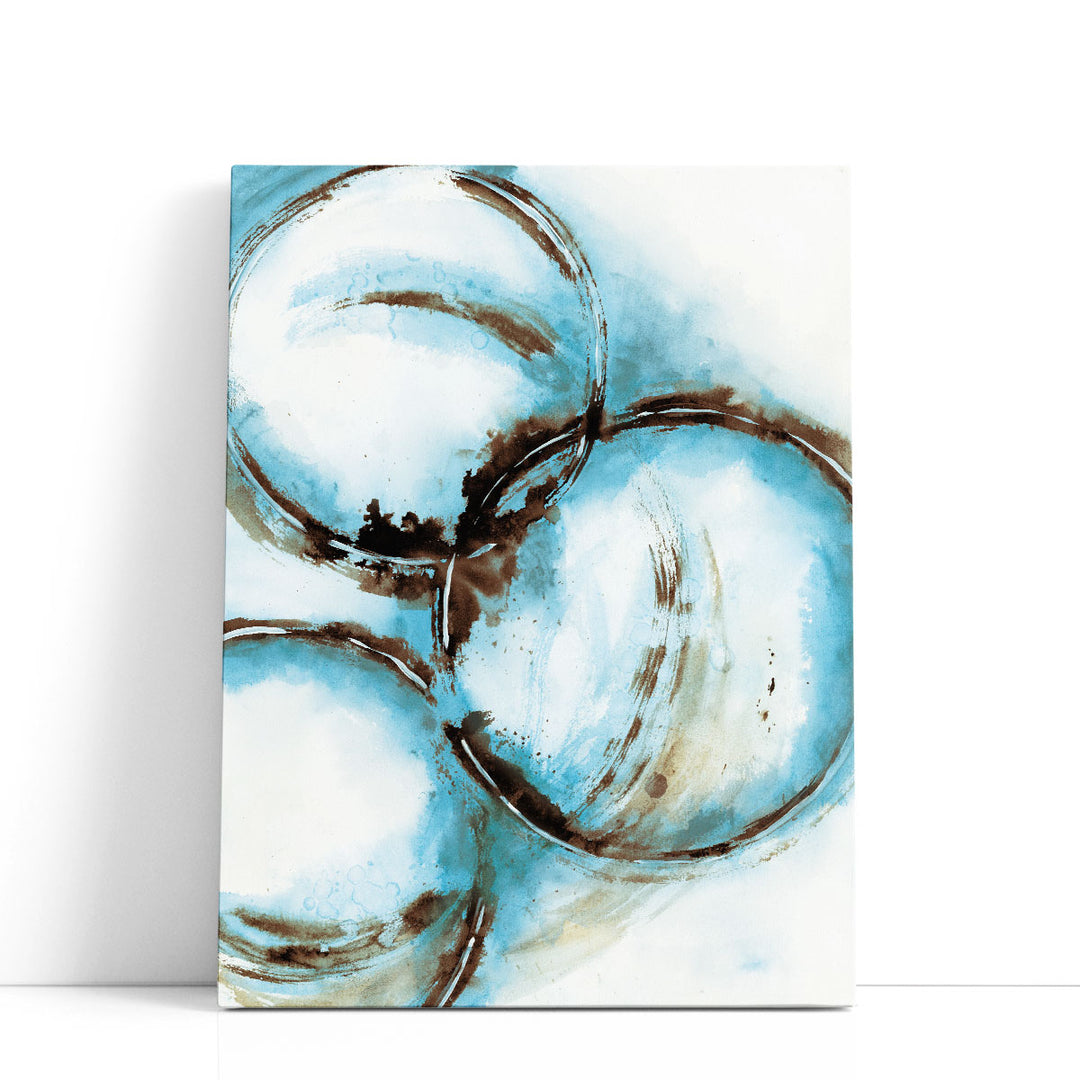 Blue Blowout 5 - Canvas Print Wall Art
