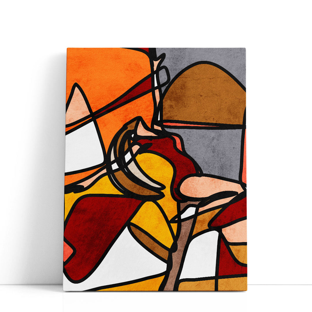 Desired Flow 2 - Canvas Print Wall Art