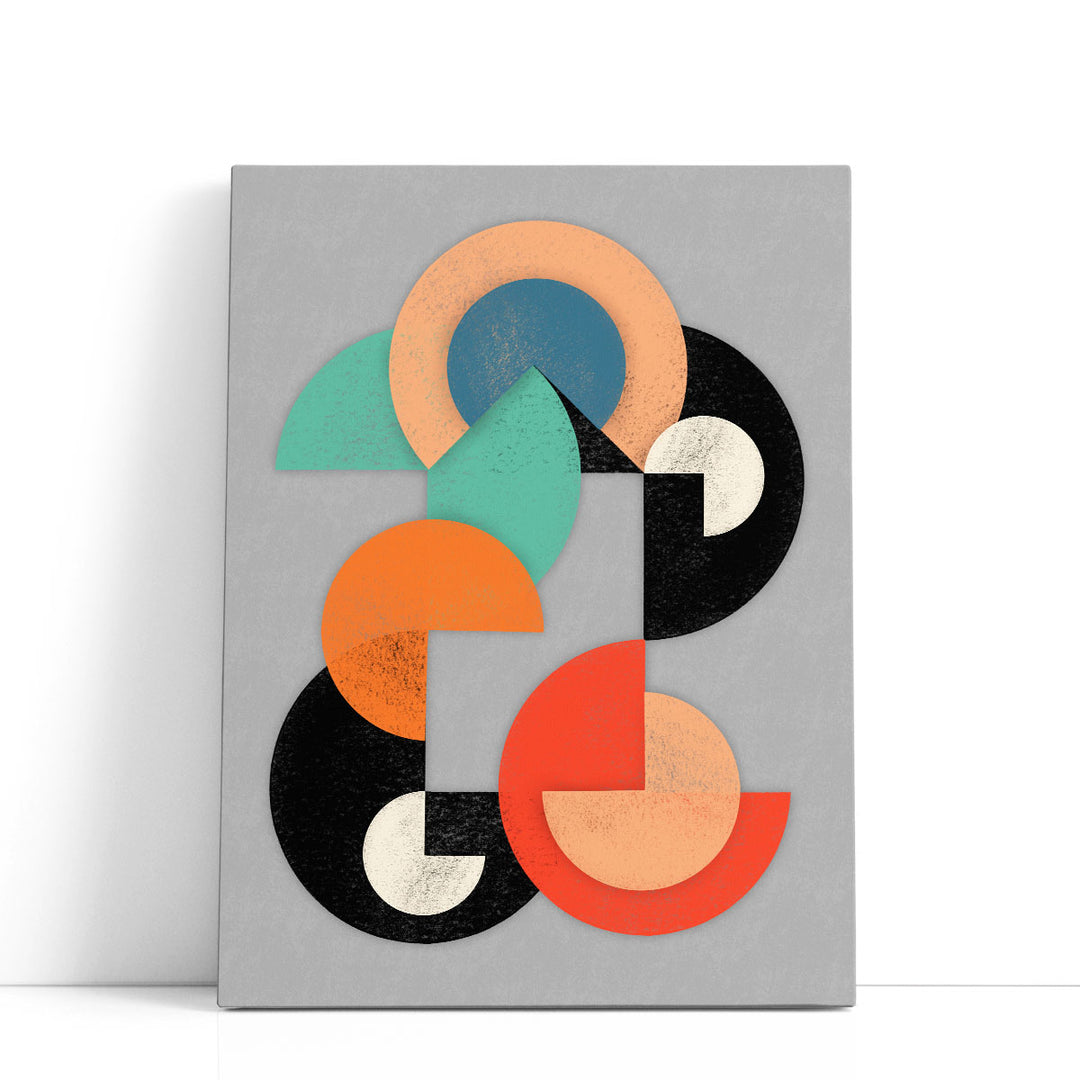 Geometric Breakthrough 1 - Canvas Print Wall Art