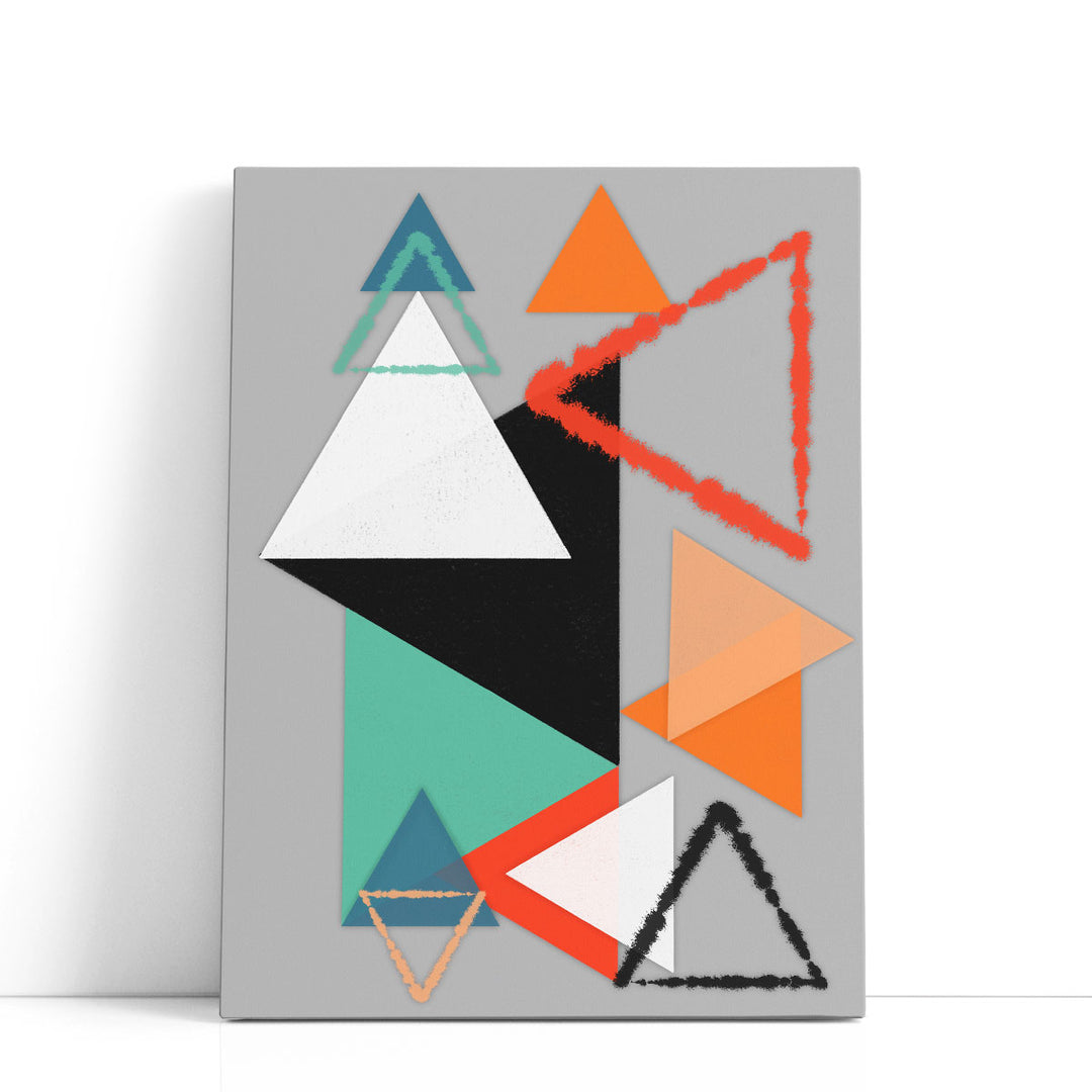 Geometric Breakthrough 4 - Canvas Print Wall Art