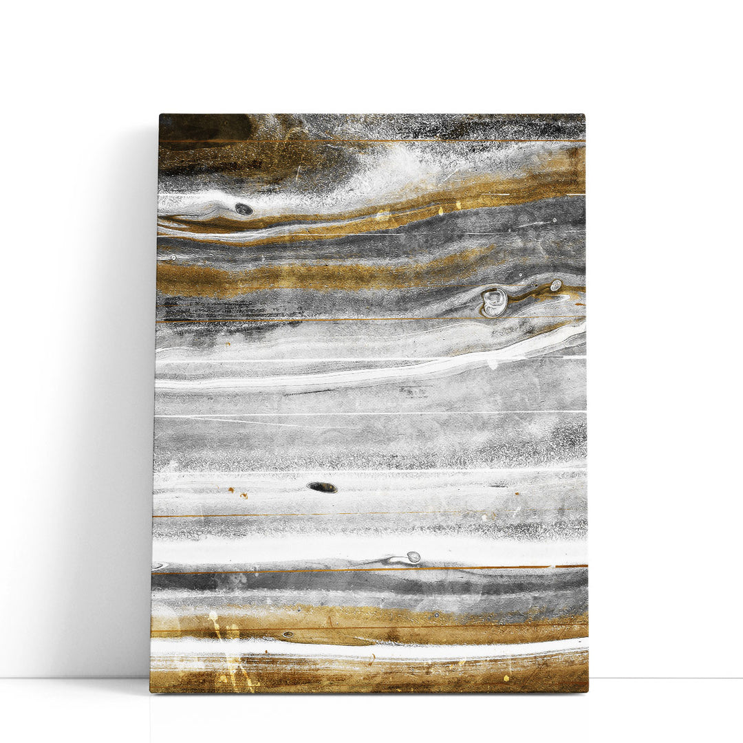 Gold Flow - Canvas Print Wall Art