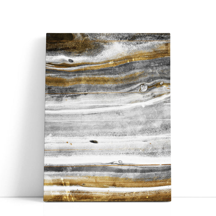 Gold Flow - Canvas Print Wall Art