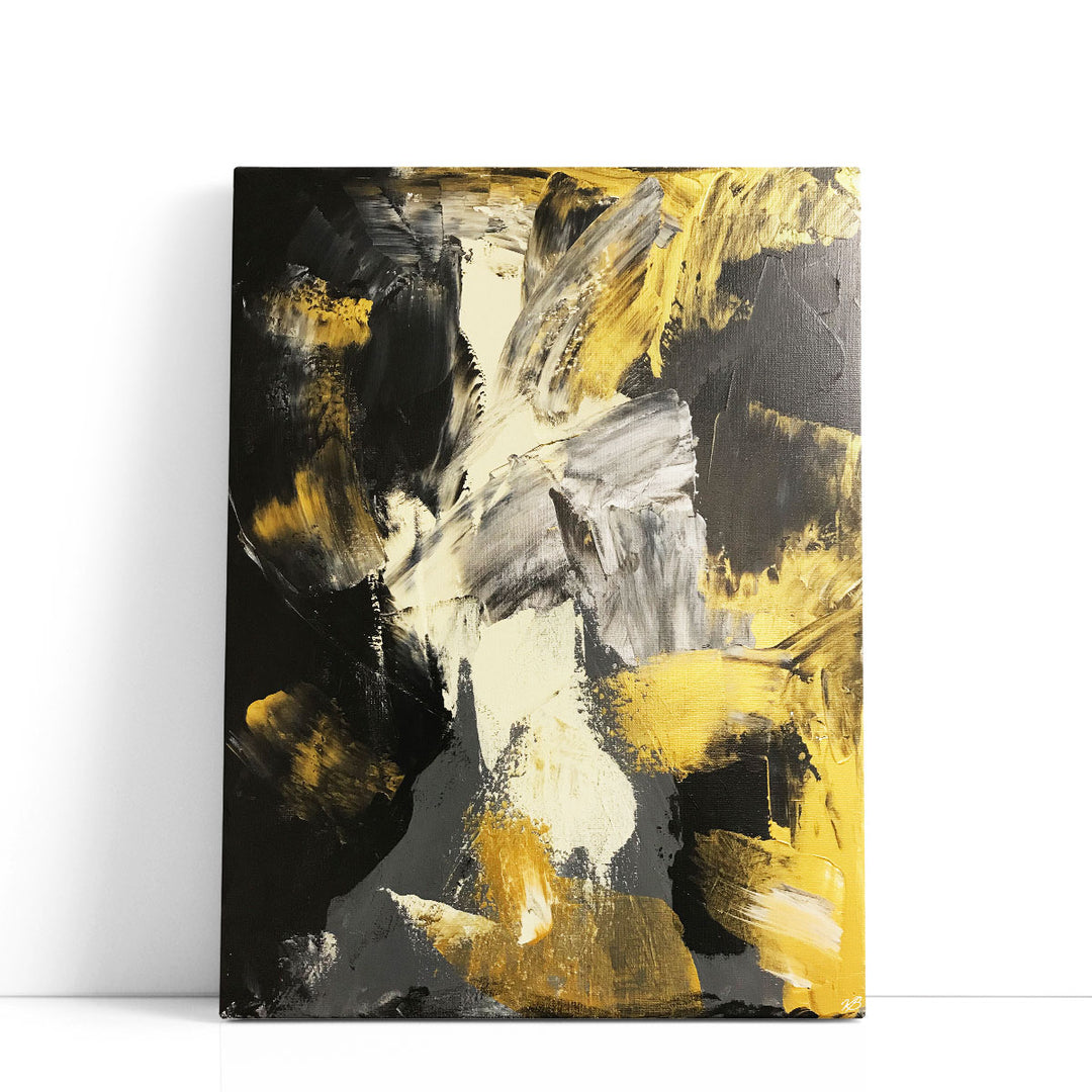 Golden Void - Canvas Print Wall Art