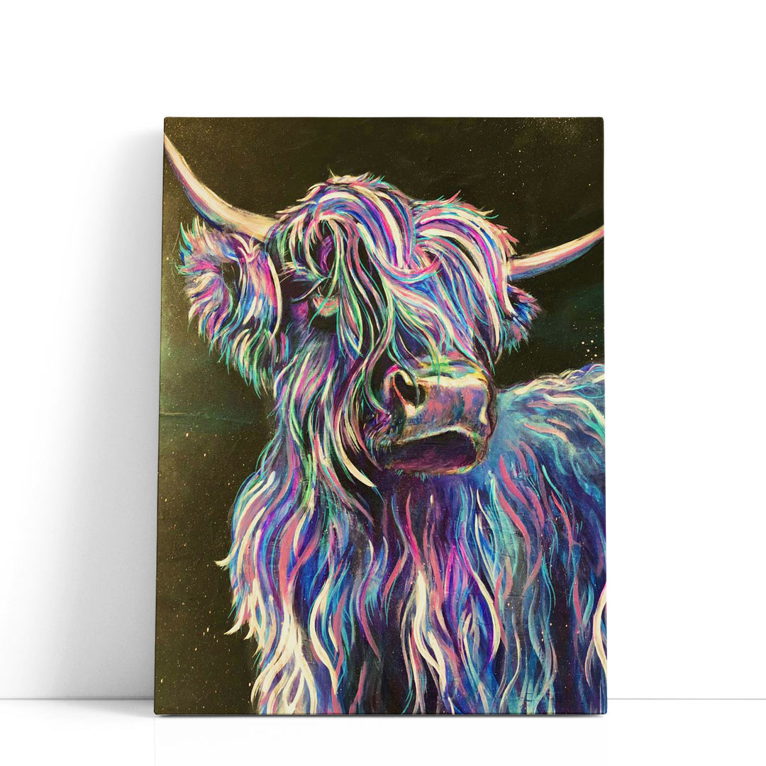 Highland Cow - Canvas Print Wall Art