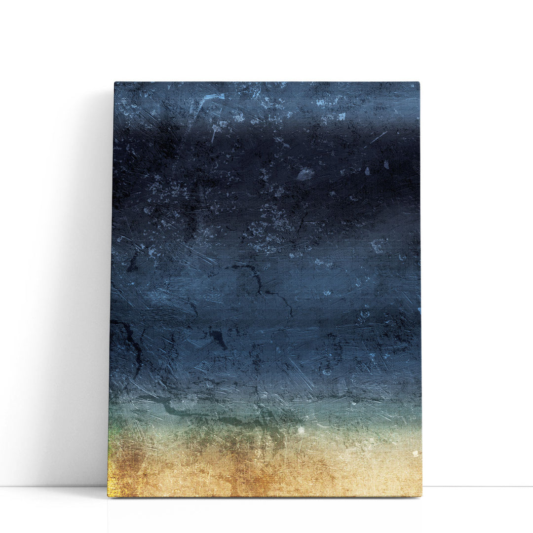 Midnight Gold 2 - Canvas Print Wall Art