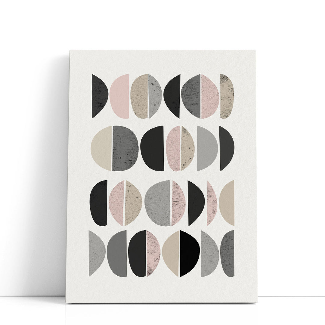 Minimalist Circles 8 - Canvas Print Wall Art