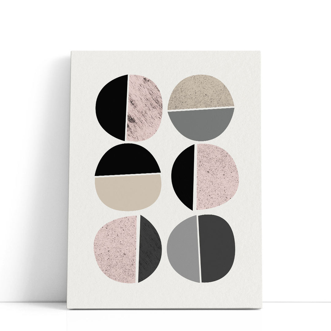 Minimalist Circles 10 - Canvas Print Wall Art