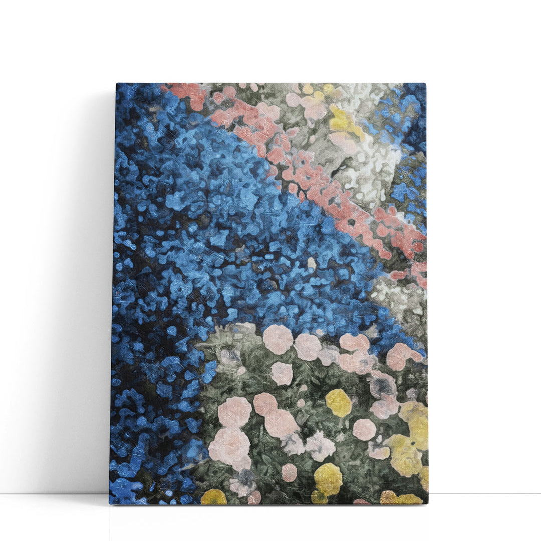 Mute Flower Patch - Canvas Print Wall Art