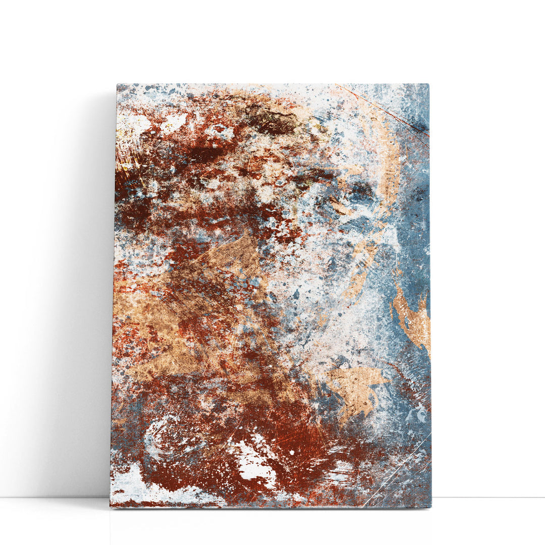 Rust In The Fog 2 - Canvas Print Wall Art