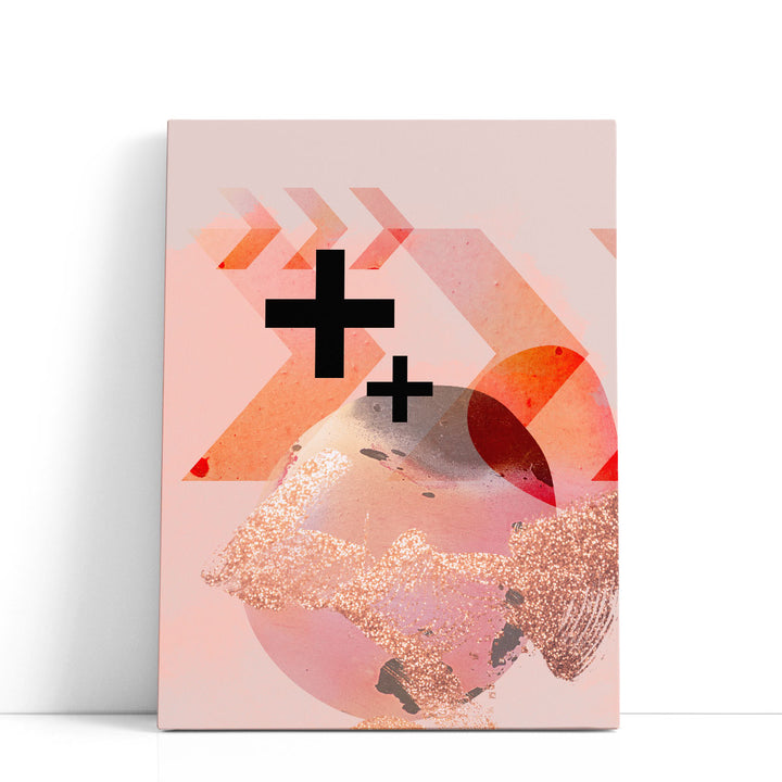 Scandi Abstract - Canvas Print Wall Art