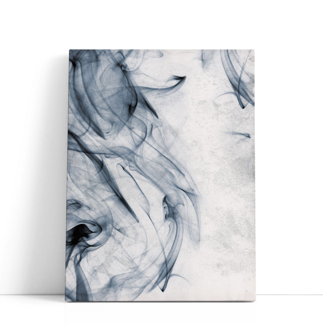 Smoke Blue - Canvas Print Wall Art
