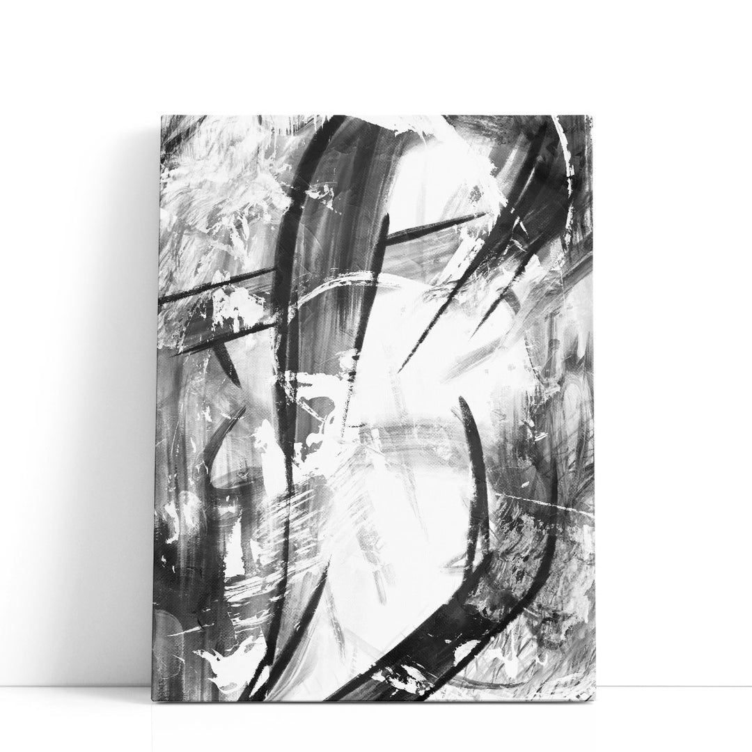 Sting Black And White - Canvas Print Wall Art