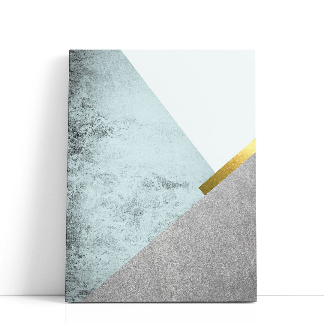 Turquoise Mountains 1 - Canvas Print Wall Art