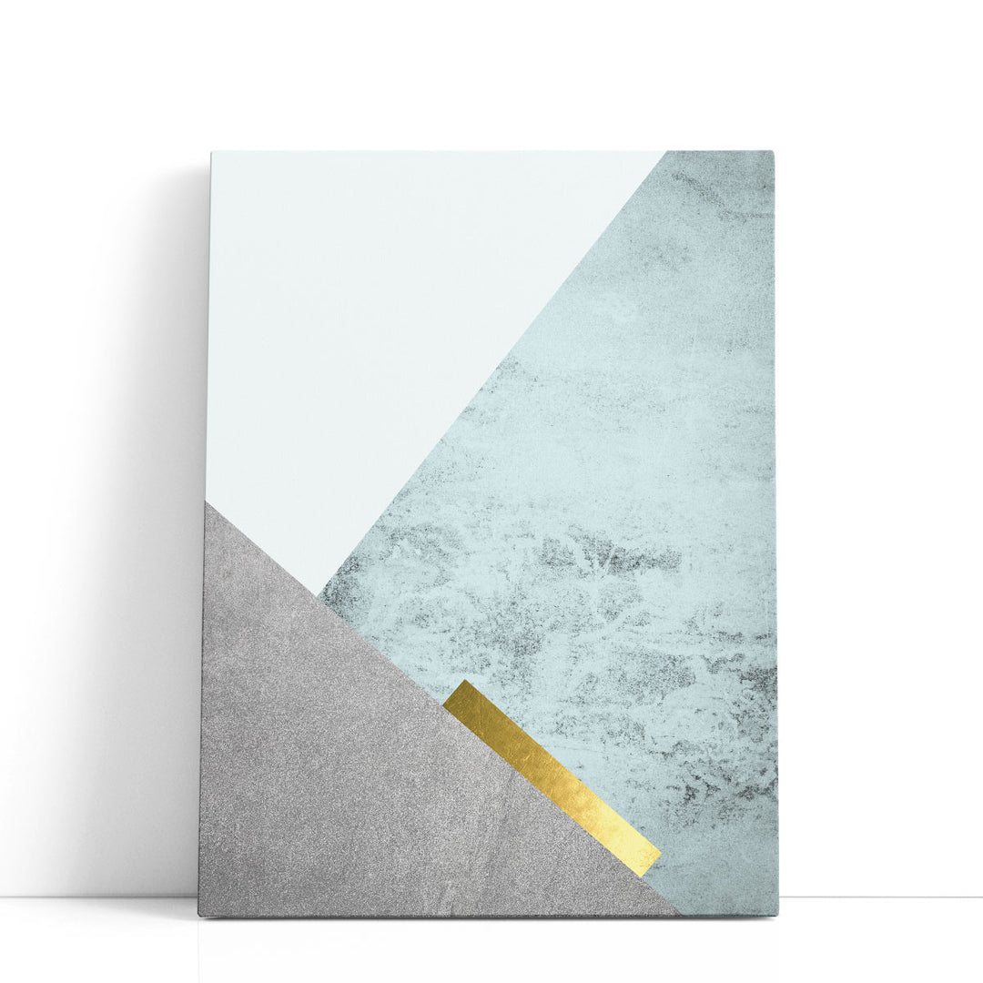 Turquoise Mountains 3 - Canvas Print Wall Art