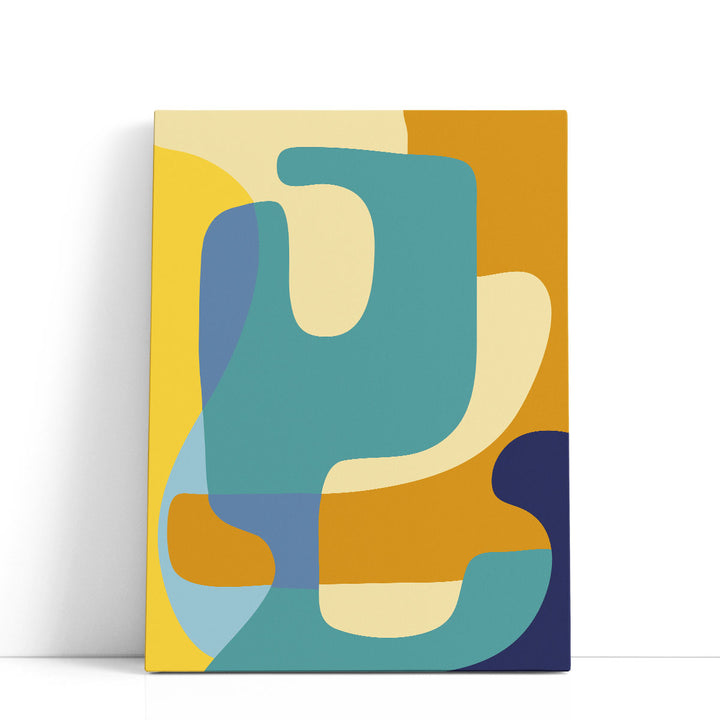Vibrant Theory 1 - Canvas Print Wall Art