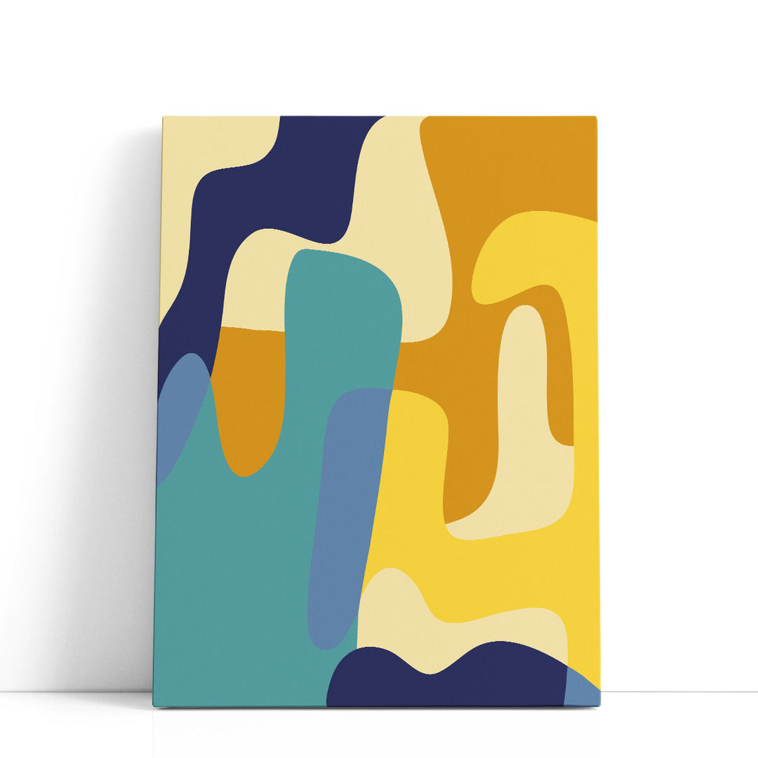 Vibrant Theory 2 - Canvas Print Wall Art