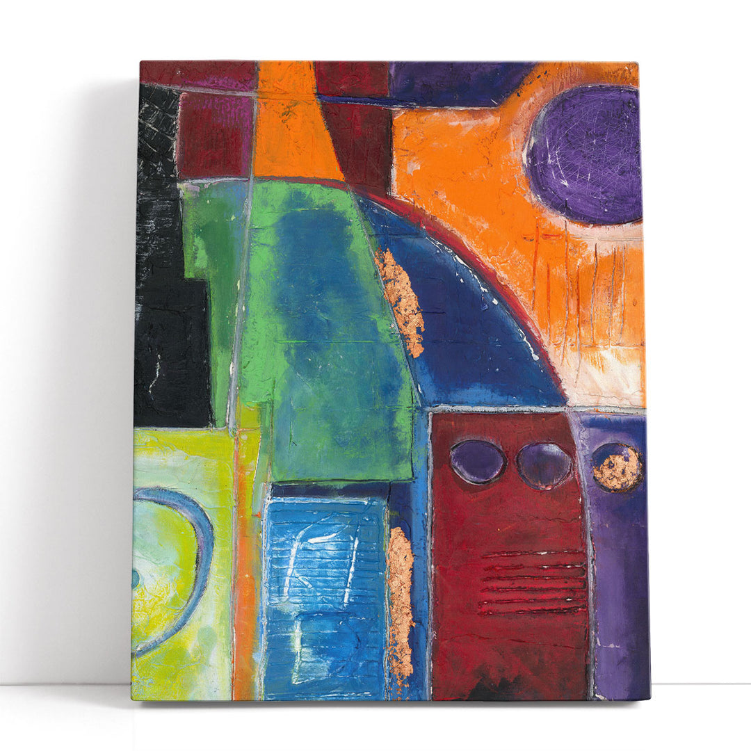 Cosmic Color 2 - Canvas Print Wall Art